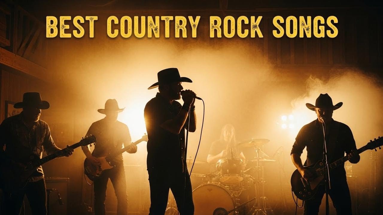 Country Rock Warm Nights 2026 🎸 Whiskey Vibes & Guitar Glow | ZZ Top