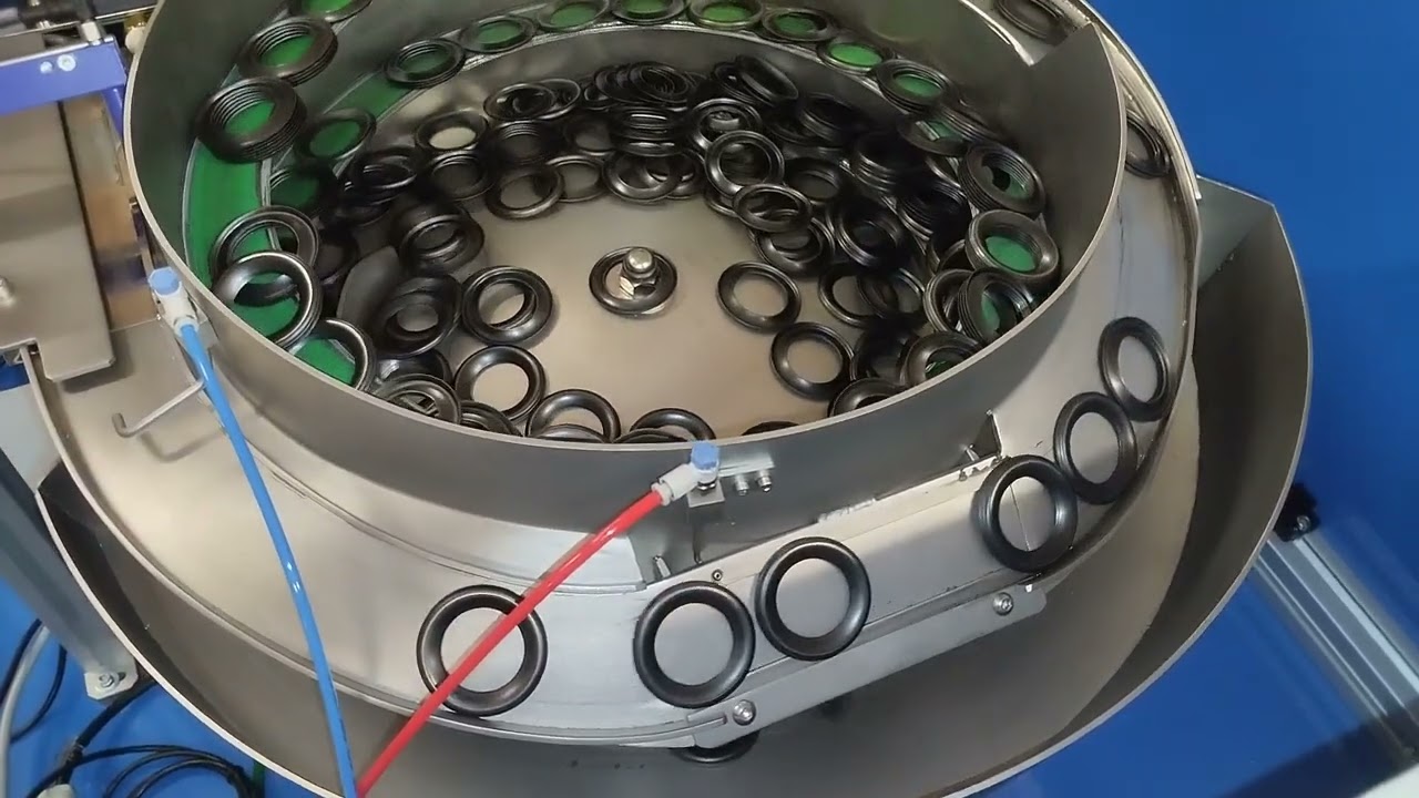 AENSA - ALIMENTADOR VIBRATORIO DE ARANDELAS ACEITOSAS - APLICACIONES DE ENSAMBLAJE, S.L.