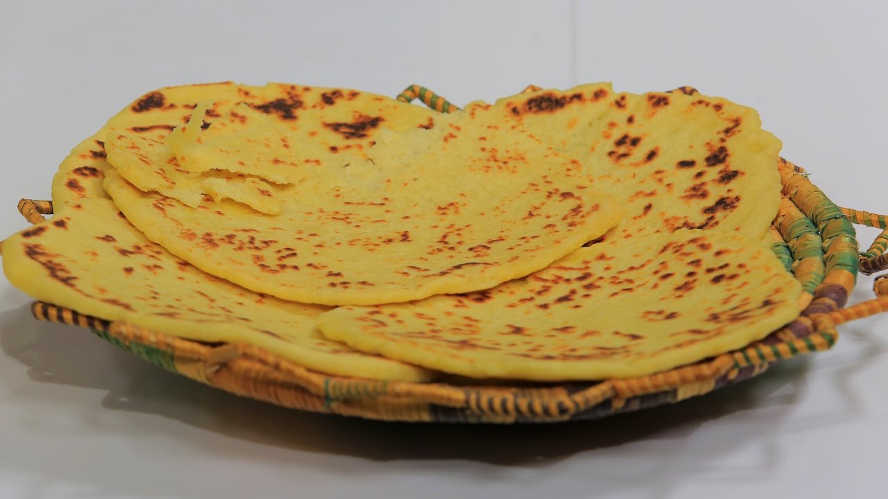 خبز بدقيق الذرة | نجلاء الشرشابي