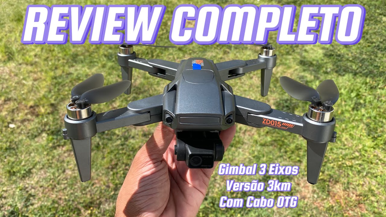 Primeiro Voo Drone ZD015 | Review Completo