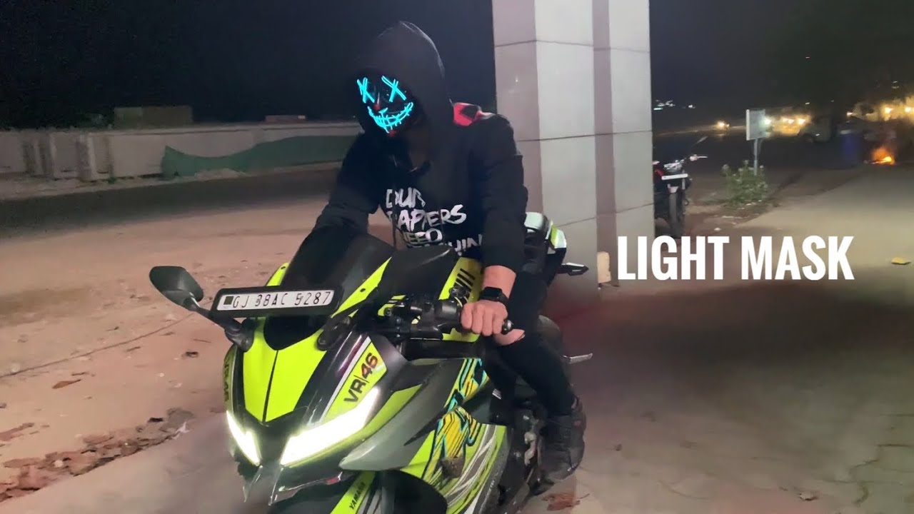Patpat Halloween Mask LED Light Up Mask😍 | Unboxing | Best Mask For Amazing Look 🔥