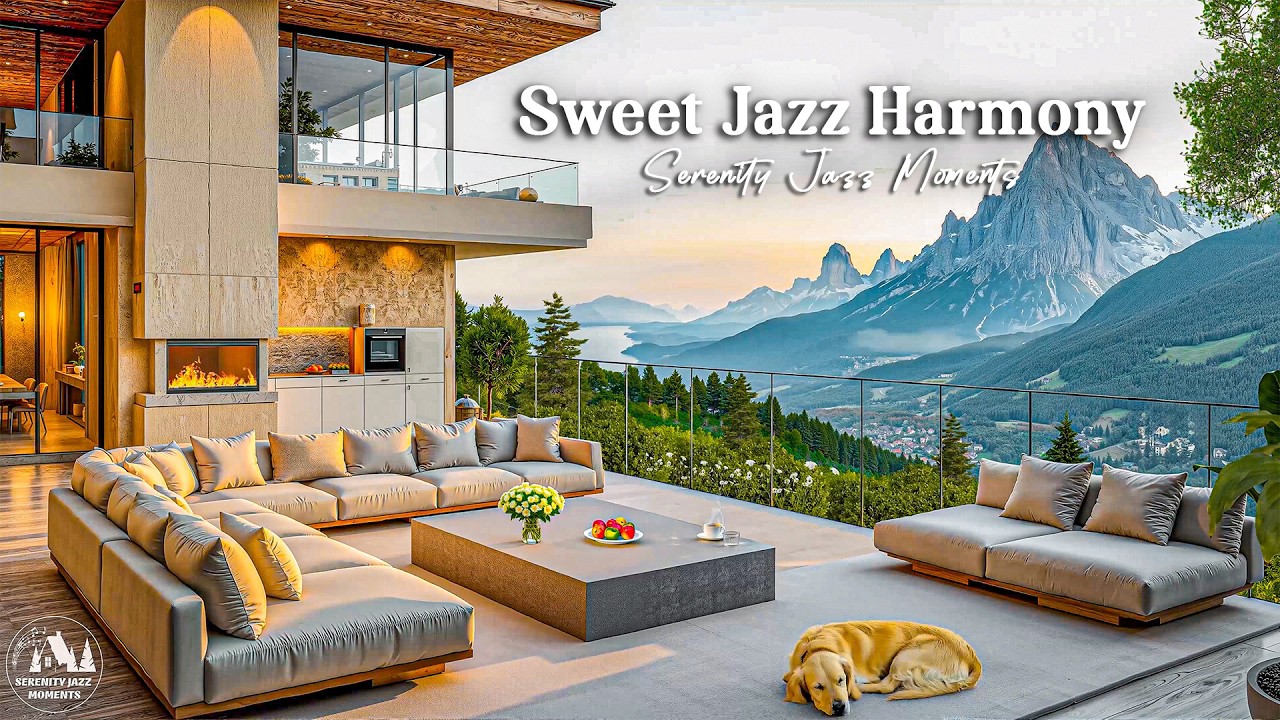 Sweet Jazz Harmony In The Balcony Atmosphere Of An Early Morning - Romantic Jazz For A Cheerful Mood