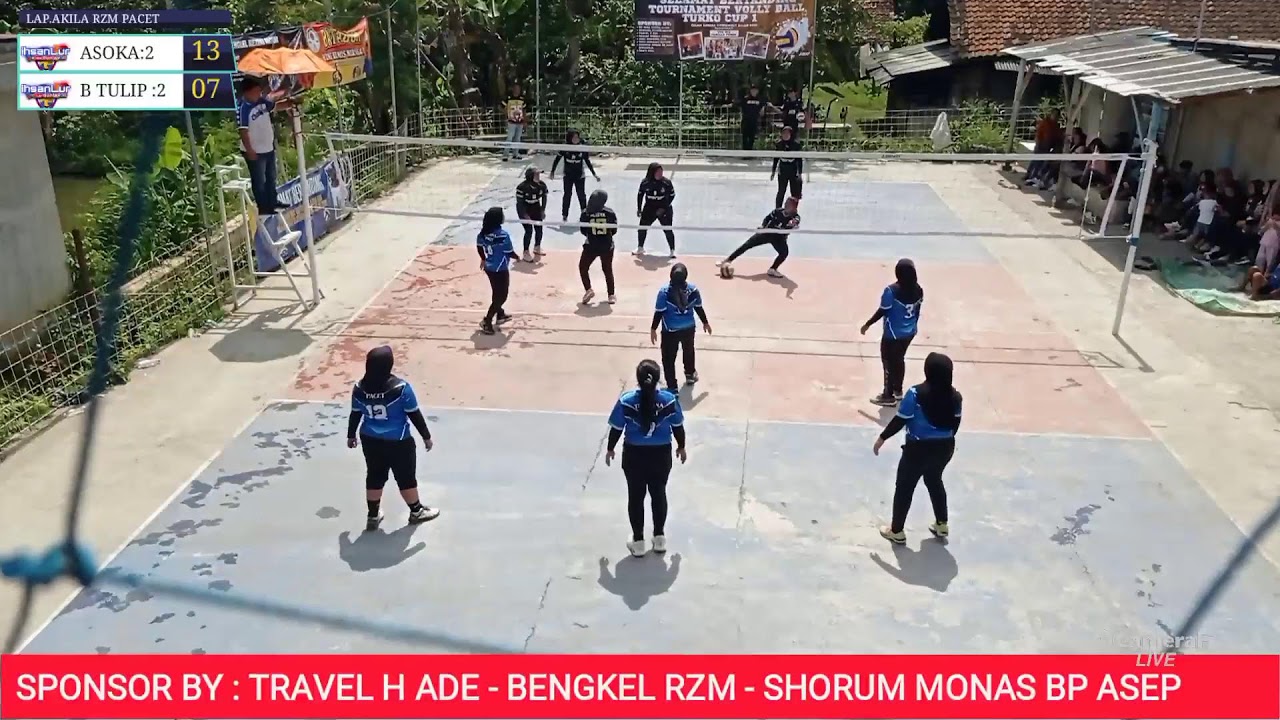 LIVE SEMI-FINAL TURKO CUP RZM | ASOKA 🆚 BUNGA TULIP | VOLI PUTRI KAB BANDUNG