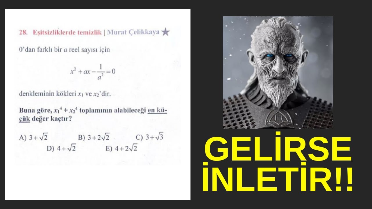 Zorlayıcı Denklem Sorusu | MY AYT Soru Bankasından