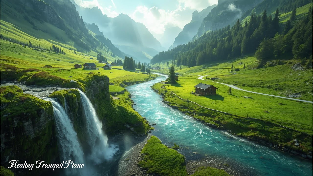 Restore Your Nervous System 🌿 Relaxing Piano & Nature Sounds for Deep Sleep and Healing Energy