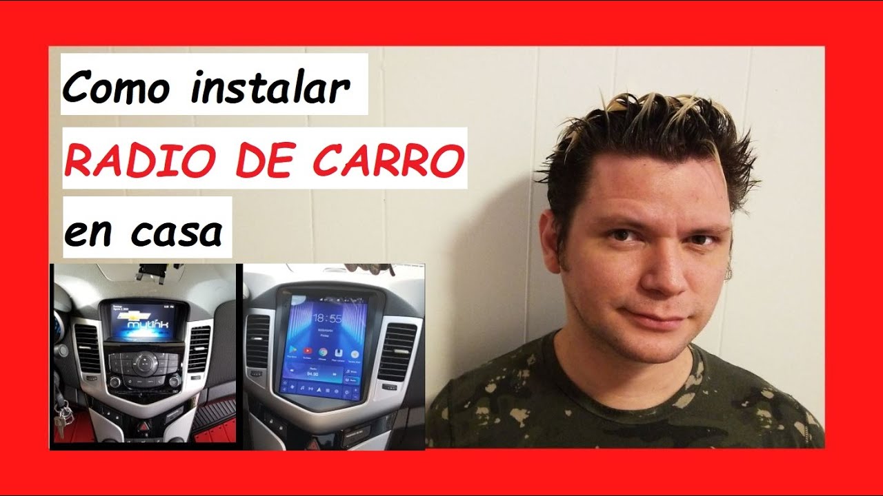 ✅ Como INSTALAR el mejor RADIO de CARRO en CASA en un AUTO Chevy Cruze 2010 2011 2012 2013 2014 2015