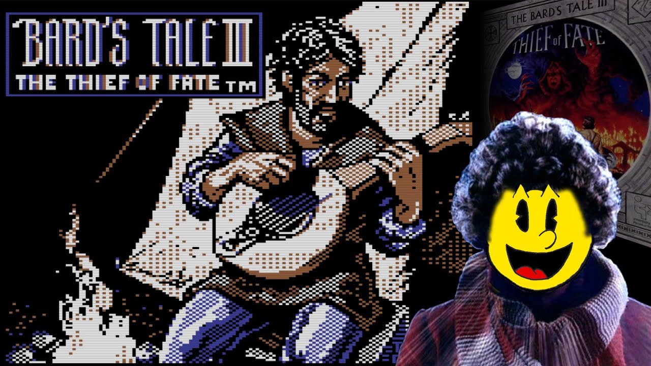 Futzing around with my old C64 Bard's Tale III party