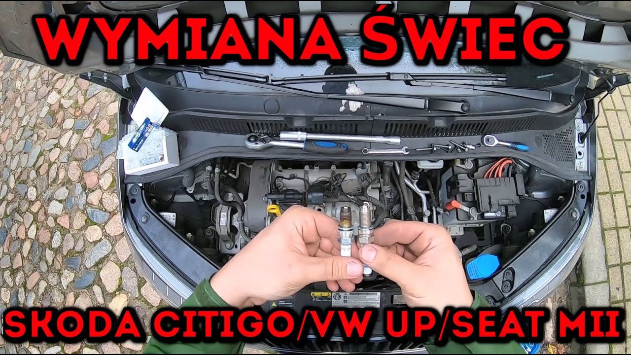 Jak wymienić świece zapłonowe Skoda citigo/Vw Up/Seat Mii/ Vw 1.0 MPI #Majster Amator odc.79