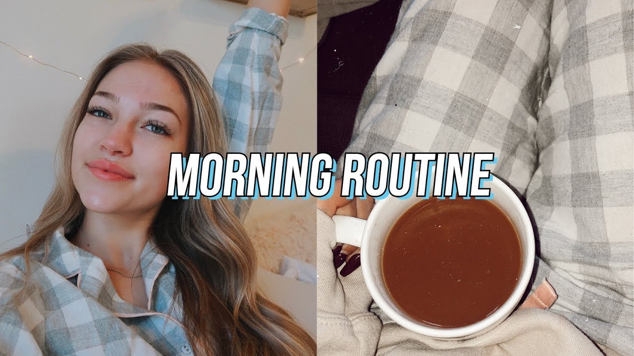 winter break morning routine | maddie cidlik
