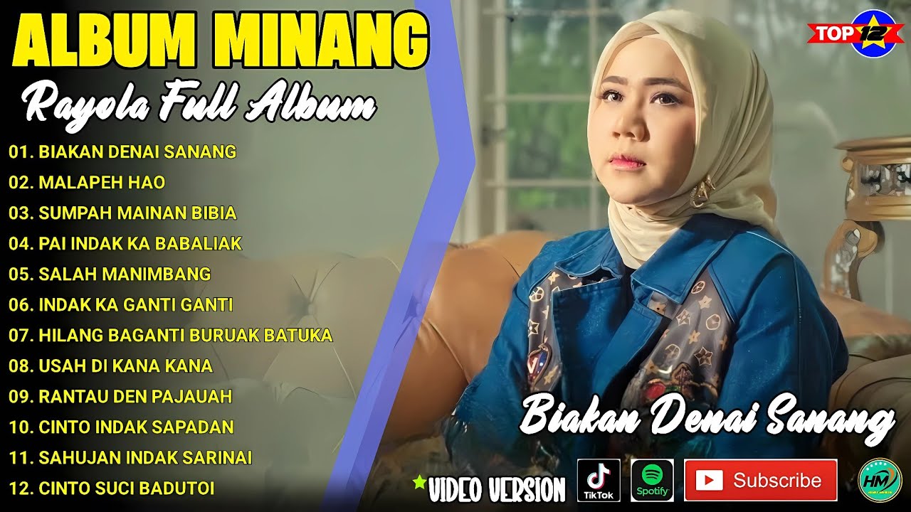 Album Rayola || BIAKAN DENAI SANANG - MALAPEH HAO - Lagu Minang Terpopuler 2025 - Viral Tiktok