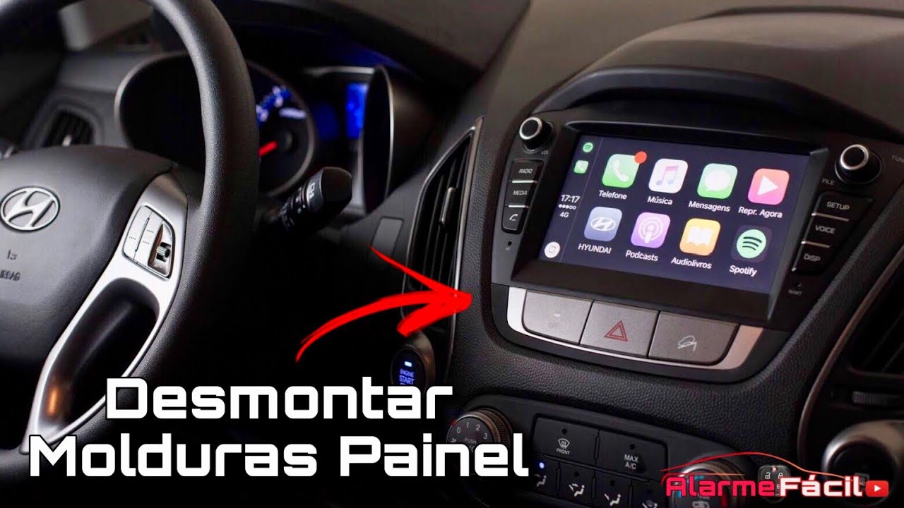 Como Desmontar Molduras Painel Ix35