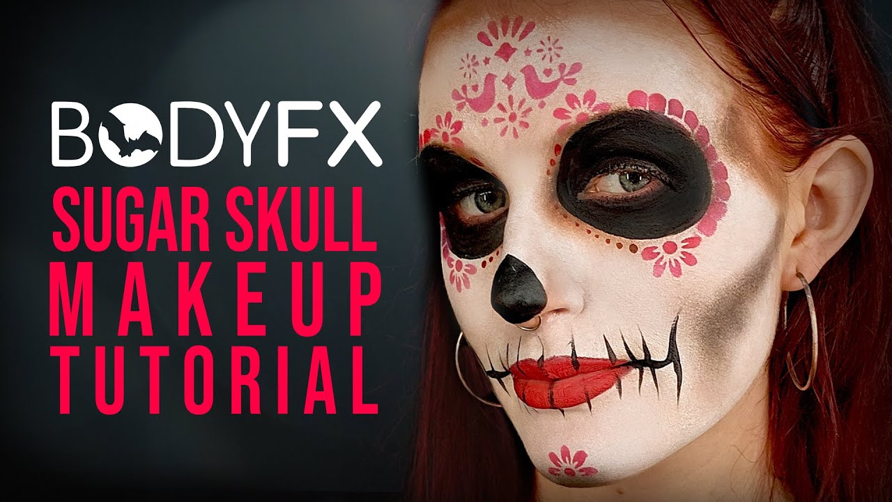 BODYFX Sugar skull Makeup Tutorial