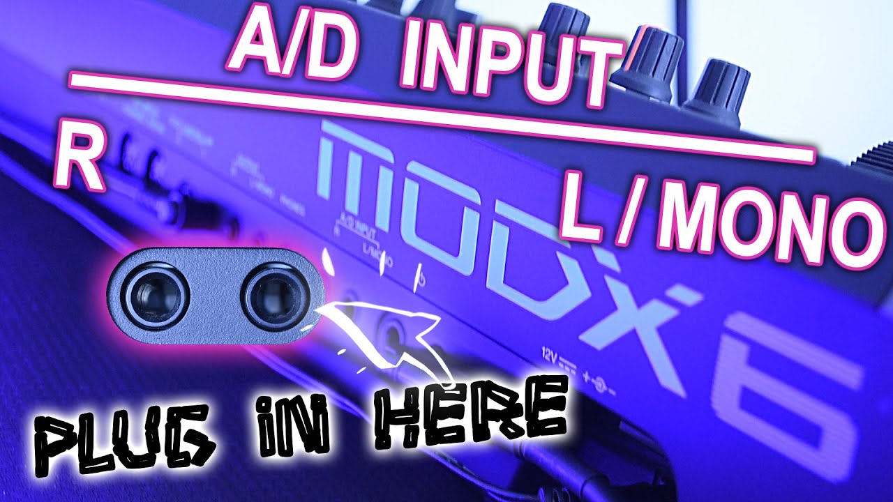 MODX A/D Input EZ Tutorial ♫ Plugging In a Vintage Yamaha DX7 ♫