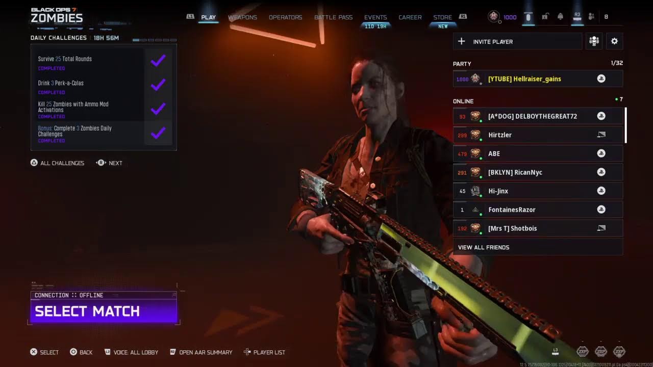 💎PRESTIGE LEGEND LVL 1000💎|🔥 EGRT-17 MASTERY | BO7 Season 2 | Stream #1809