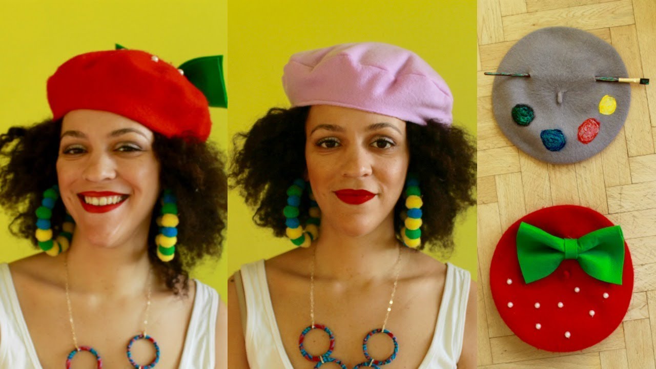 🇫🇷 DIY BERET + 2 DIOR INSPIRED BERETS 🇫🇷 PARIS CULTURE COUTURE 🇫🇷