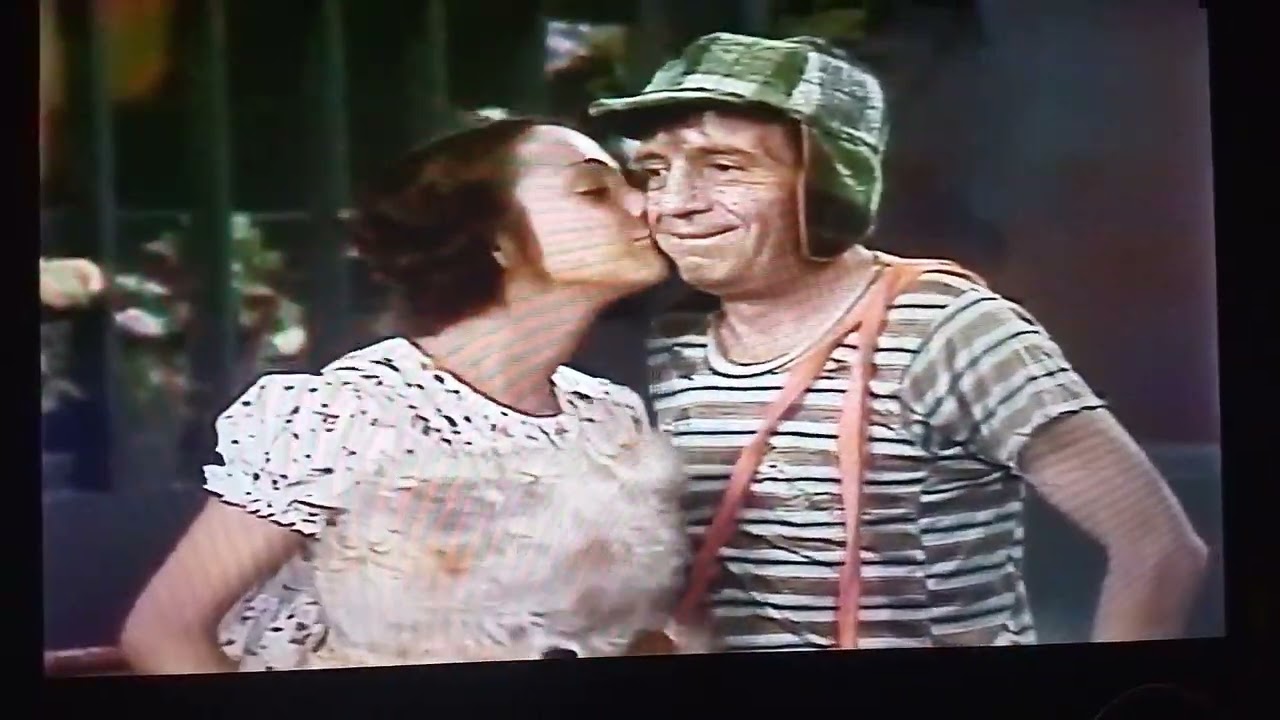Paty Leda Un Besito Al Chavo Del 8 Escena Tierna El Chavo Del 8 1978 En RPASTEN 