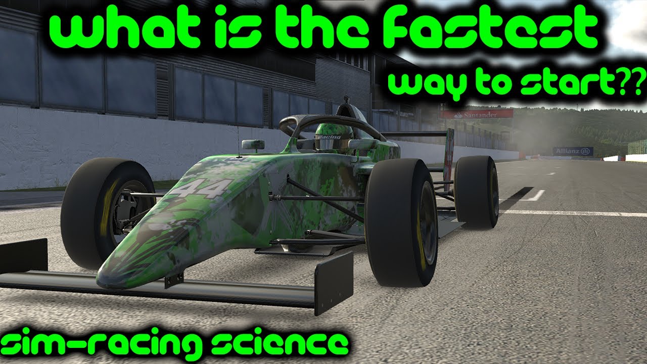 Fastest iRacing Launch Technique Tested – Best Way Off the Line in the F4