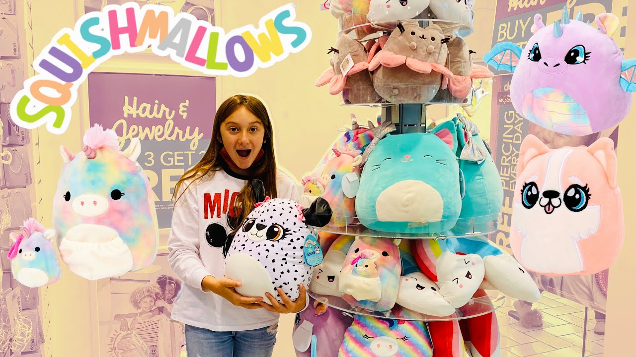 SHOPPING at the BIGGEST MALL in VA for SQUISHMALLOWS and FIDGETS