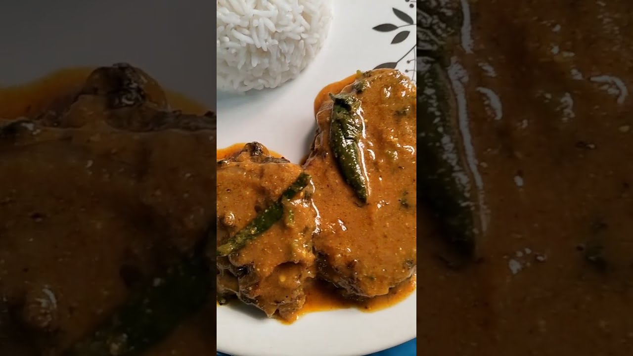 Macher Kalia Recipe. #food #cooking 