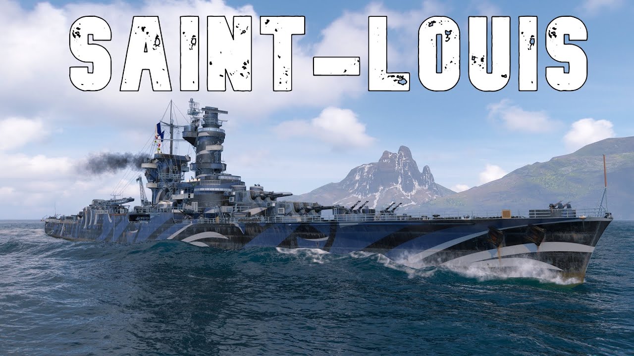 World of WarShips Saint-Louis - 5 Kills 224K Damage