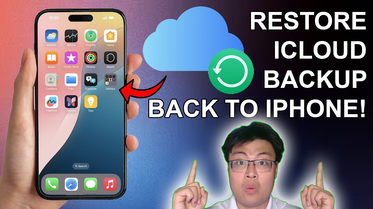 Как восстановить данные из резервной копии iCloud на iPhone | Самый простой способ в 2026 году