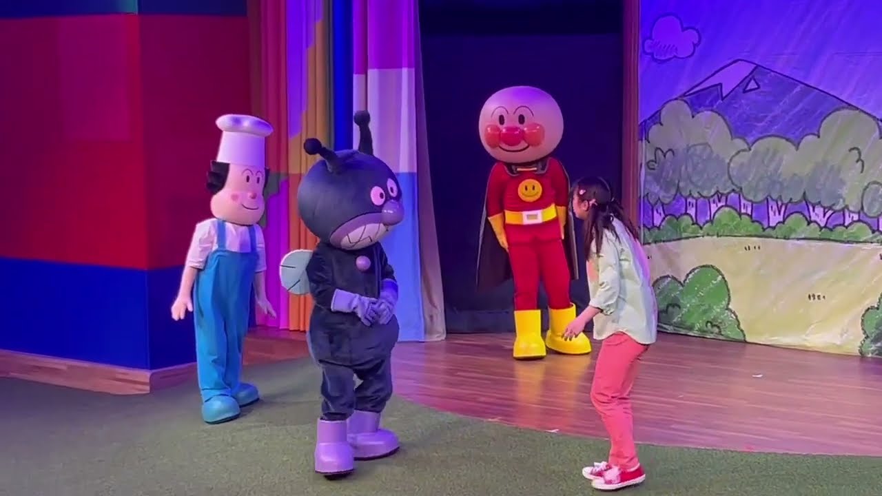3月23日　名古屋アンパンマンミュージアムに行ってきたよ。やなせたかし劇場満喫しました。