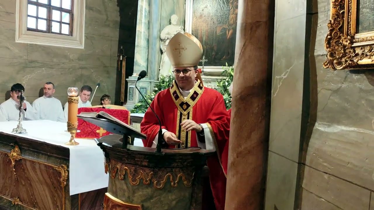 Krotoszyn Biskup kaliski poświęcił odnowioną świątynię pw. św. Fabiana, św. Sebastiana i św. Rocha