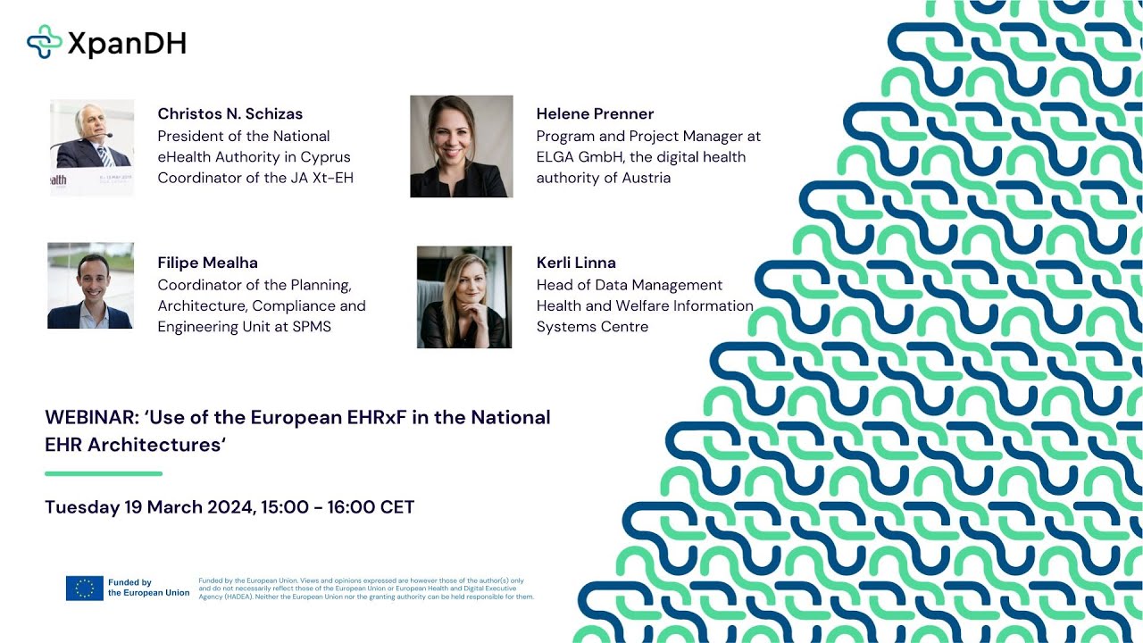 Use of the European EHRxF in the National Electronic Health Record (EHR) Architectures | XpanDH
