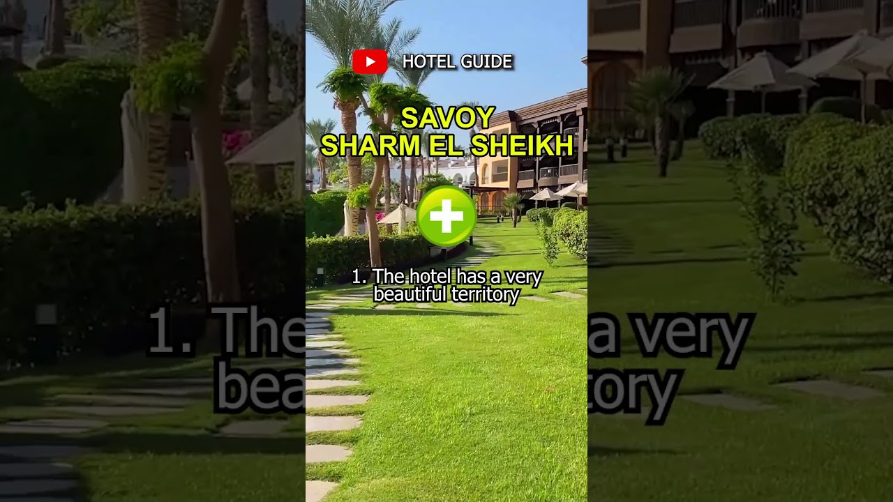 SAVOY Sharm El Sheikh pros & cons #shorts