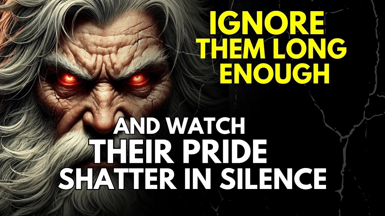 Ignore Them Long Enough… and Watch Their Pride Shatter in Silence ~ Stoic Revenge