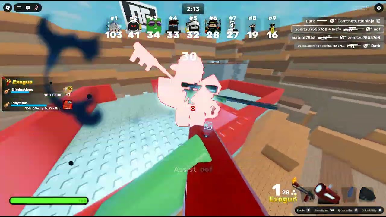 PLAYING ROBLOX RIVALS WITH THE OP PRIME WEAPONS!