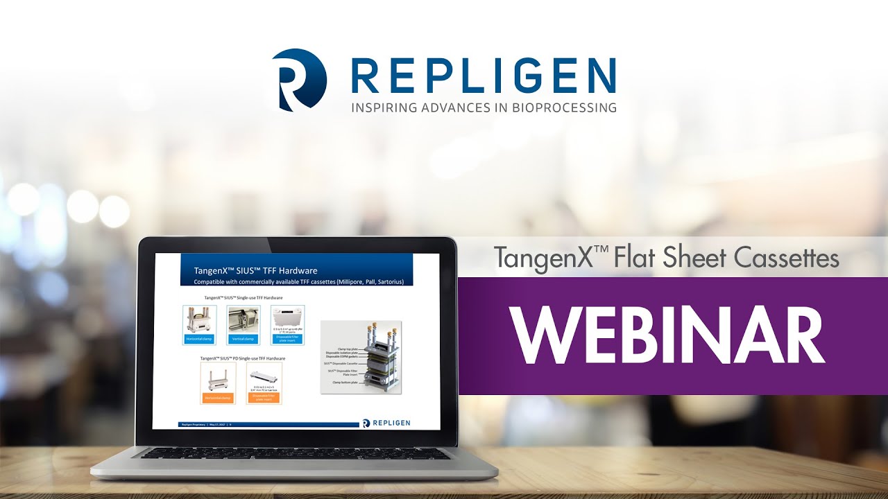 Webinar: Impact of Single-use Tangential Flow Filtration on Downstream Bioprocessing