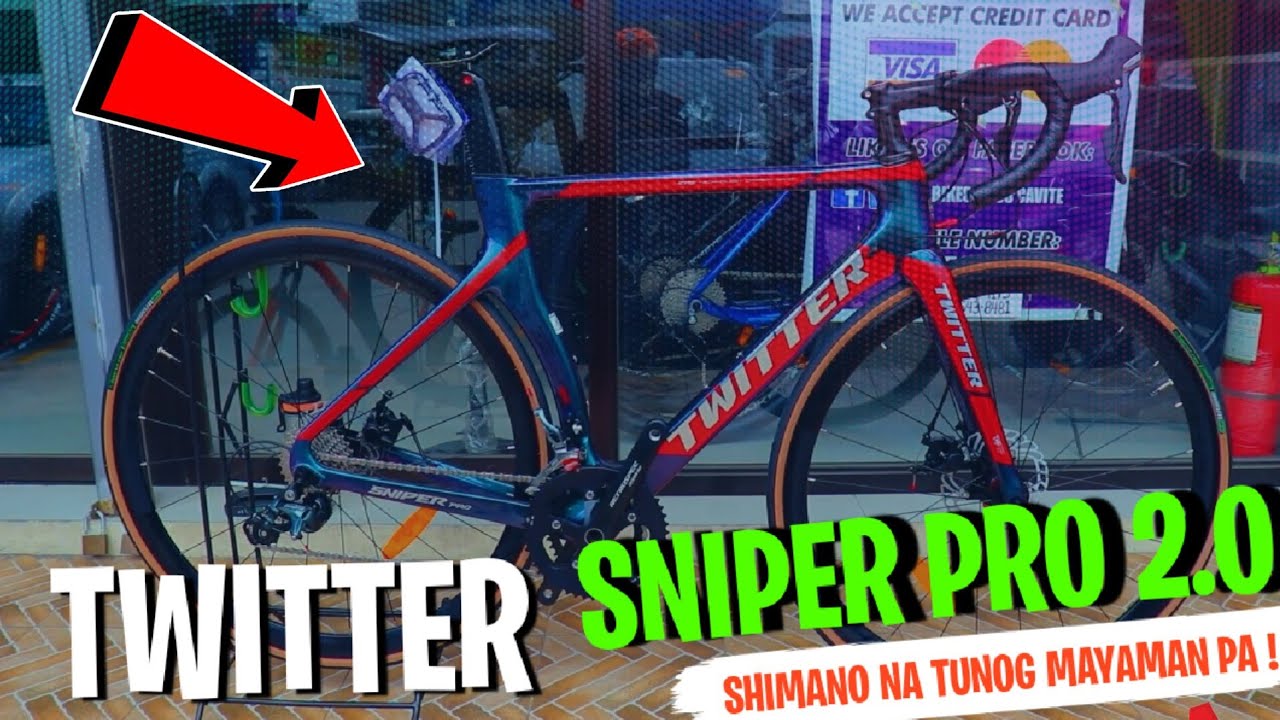 TWITTER SNIPER PRO 2.0 2023 | SOBRANG SOLID NG ROAD BIKE NA TO ! mura narin sa linya ng carbon RB