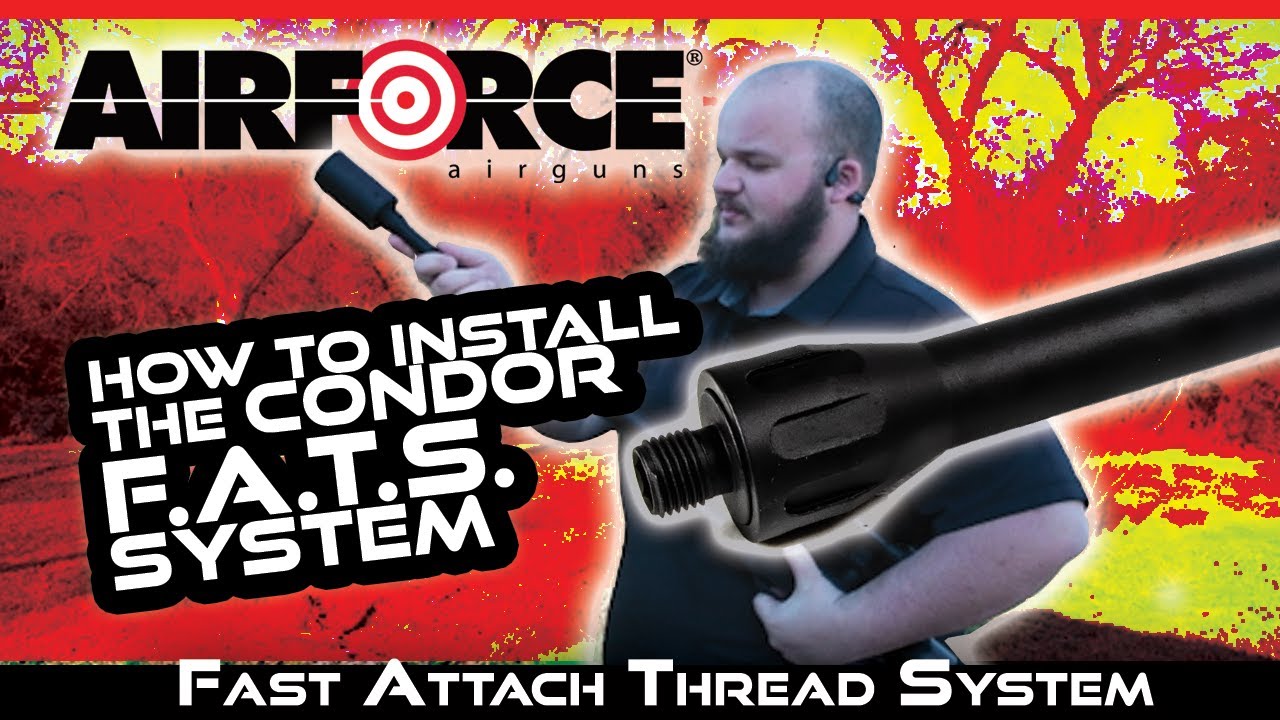 Installing the Condor Fast Attach Thread System F.A.T.S. to attach a Moderator to Condor Airgun