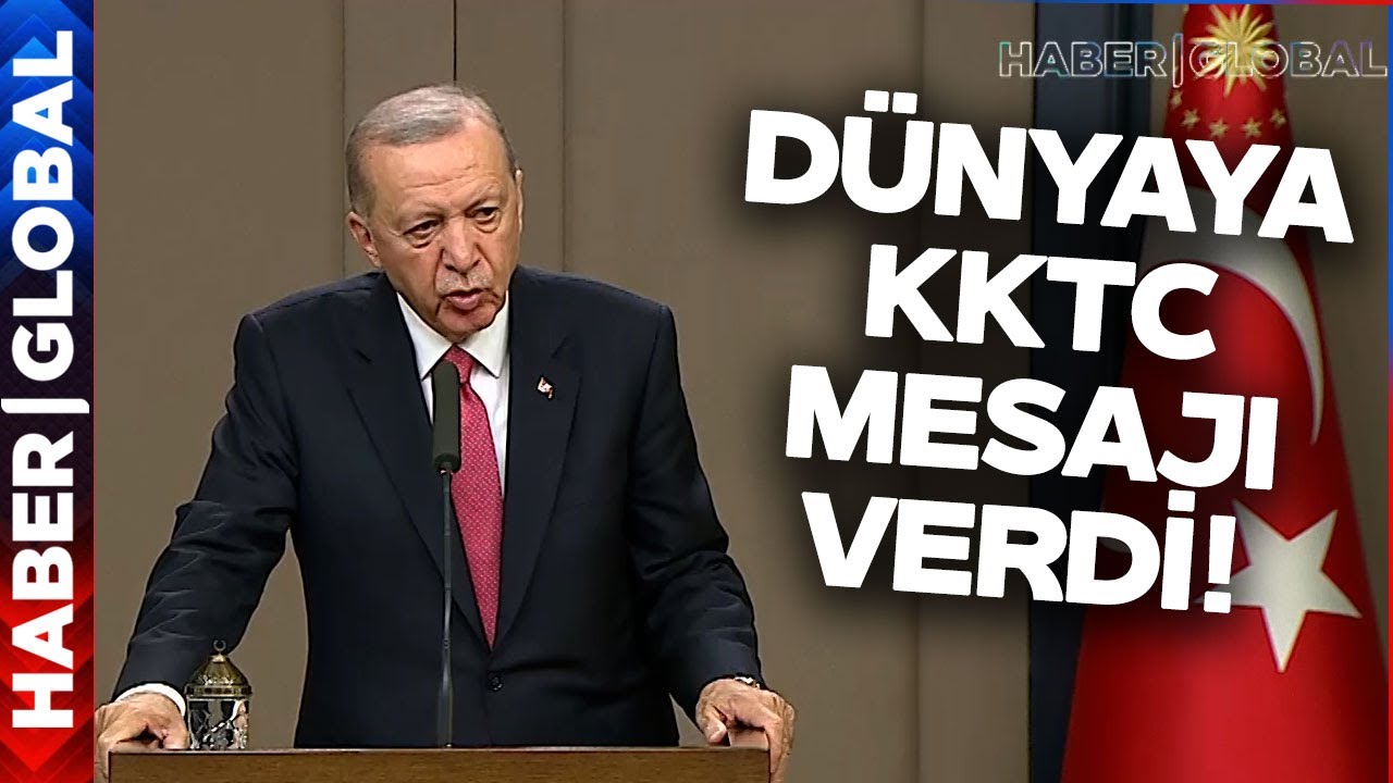 Erdoğan NATO Zirvesi Öncesi Dünyaya KKTC Mesajı Verdi!