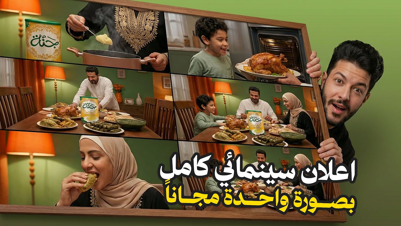 اعلان سينمائي كامل من صورة واحدة فقط ! بطريقة مجانية