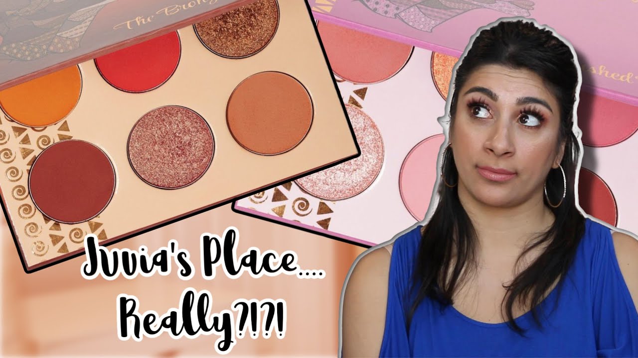 WHAT DID YOU DO JUVIA'S PLACE | Bronzed Rustic & Blushed Rose Palettes