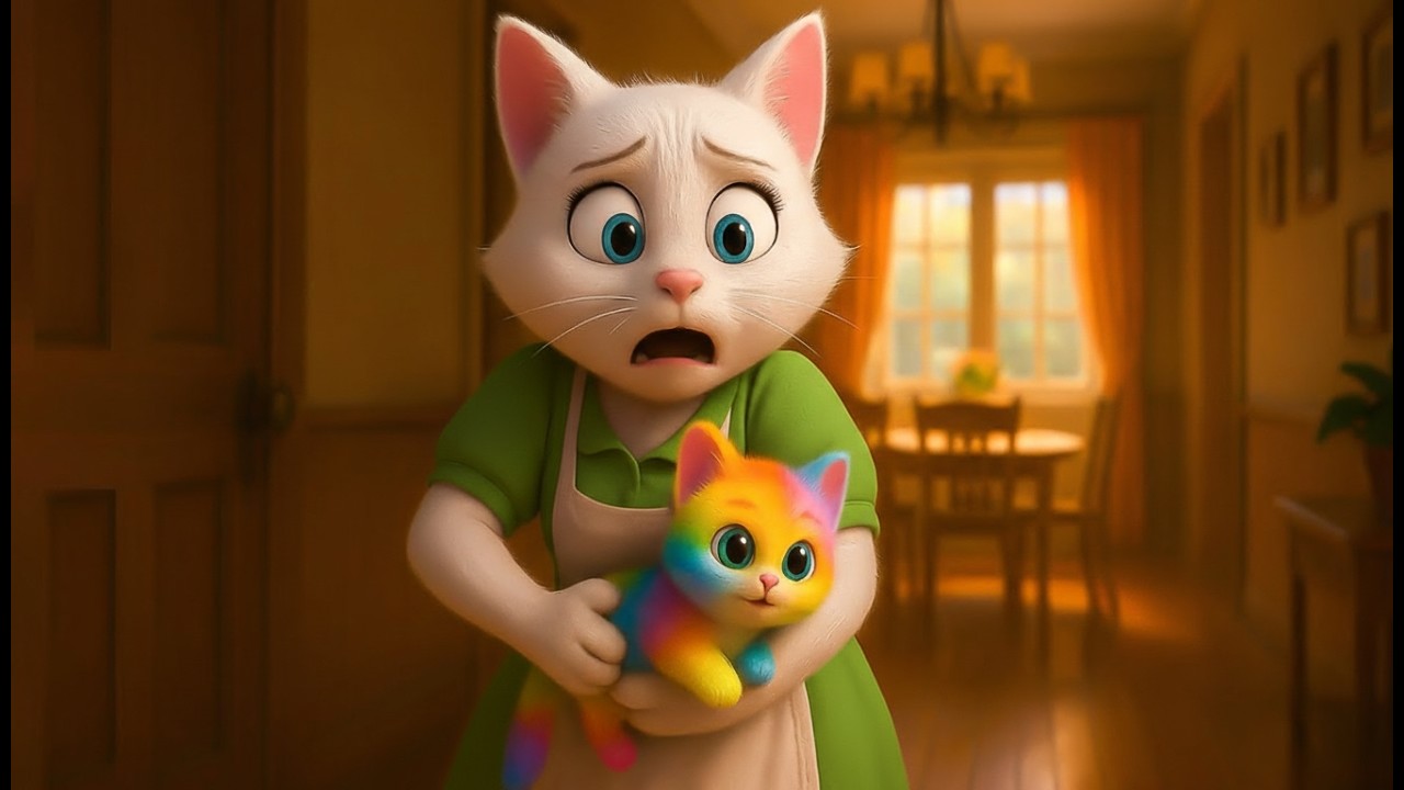 🌈 Rainbow Kitty Goes Wild 😹 | Cutest Cat Chaos Ever!