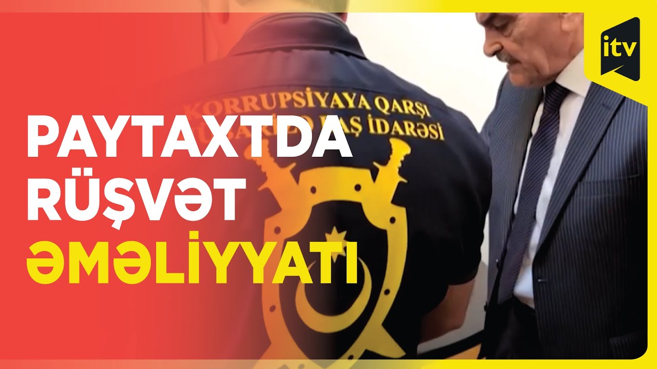 Vəzifəli şəxslər cinayət başında TUTULUBLAR