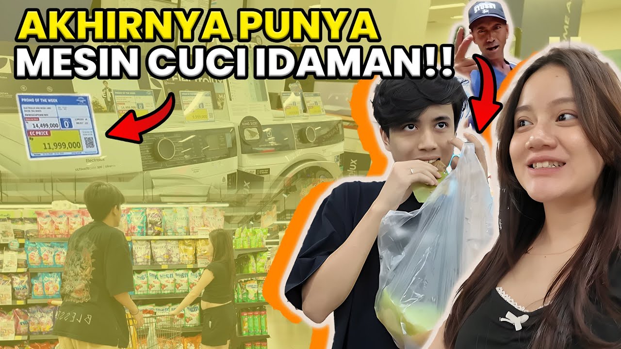 MEMBELI MESIN CUCI IDAMAN!! [DAILY VLOG]