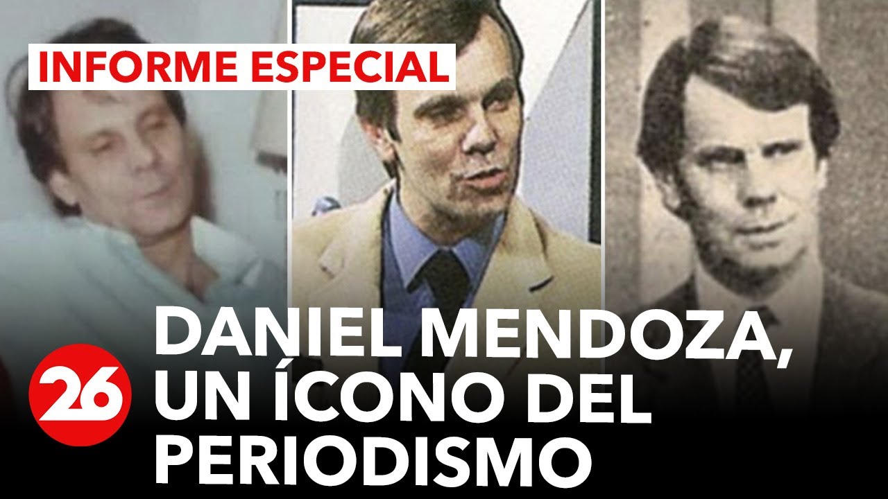 Daniel Mendoza, un ícono del periodismo argentino