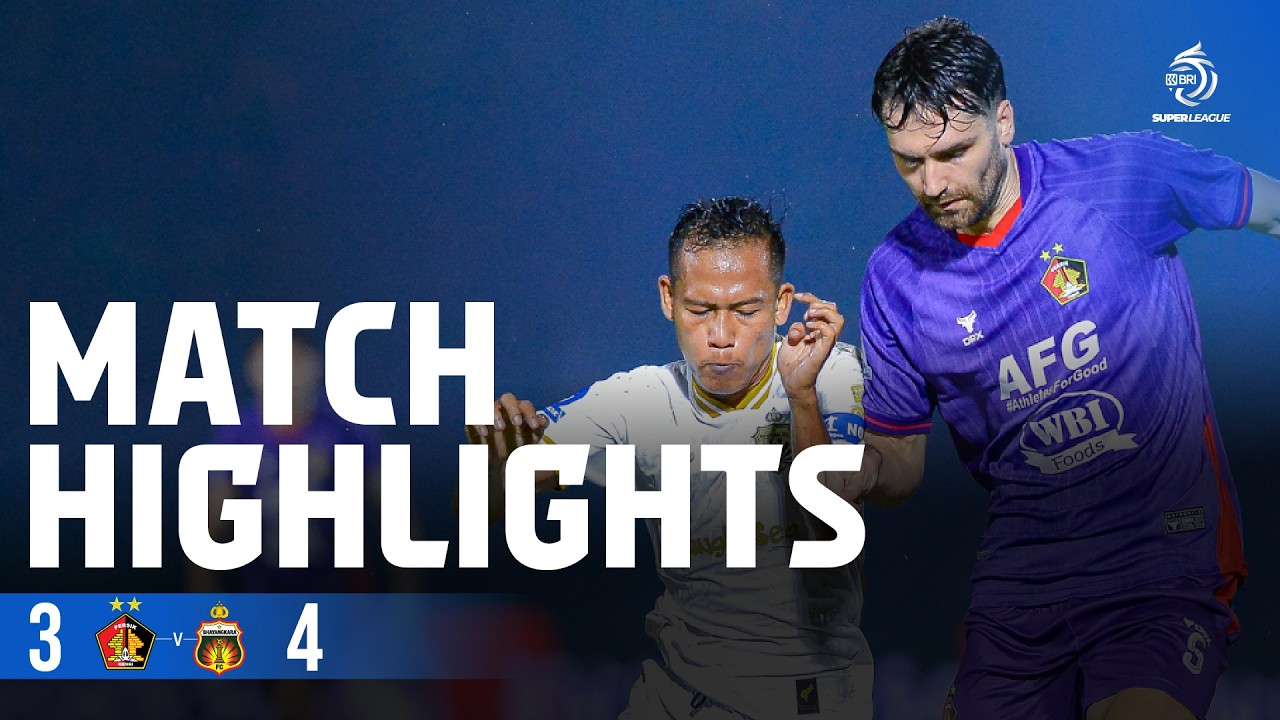 Mini Highlight BRI Super League | PERSIK Kediri vs Bhayangkara Presisi Lampung FC | Week 22