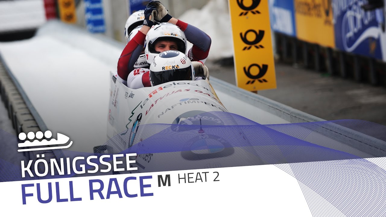 Königssee | BMW IBSF World Cup 2016/2017 - 4-Man Bobsleigh Heat 2 | IBSF Official
