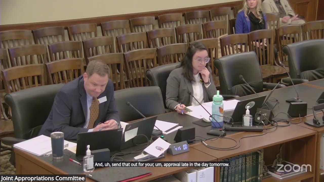 Joint Appropriations Committee, February 5, 2026 PM 2