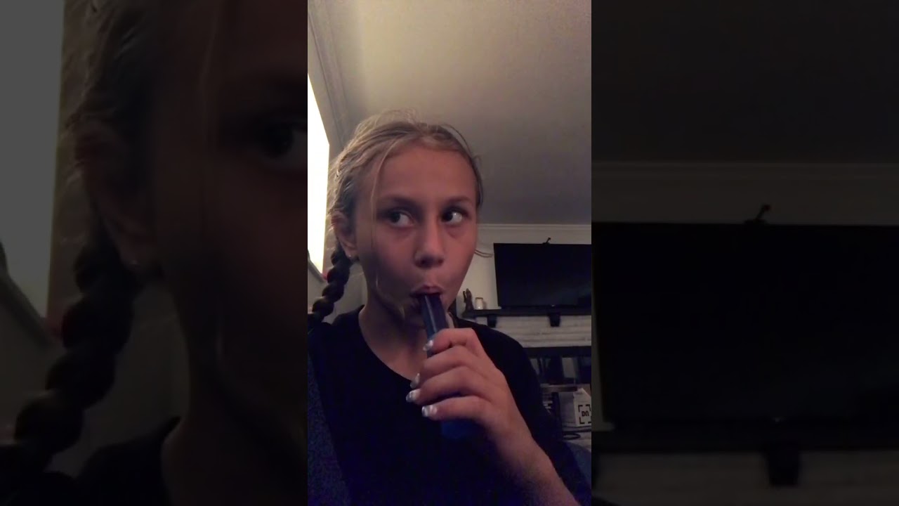 #blessed#candy#pushpop#firstime#funny#yummy