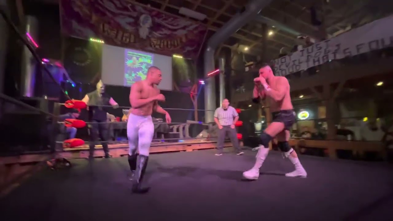Eric Eznite & Garrote VS Shain Boucher & Malik Champion | SCW PRO | 4/22/23 | PART 1 #wweid #wwe 
