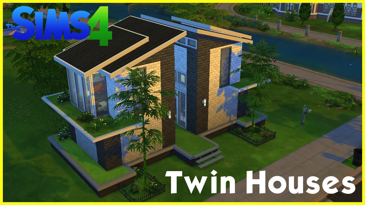 Sims 4 Speedbuild: ★ Twin Houses ★