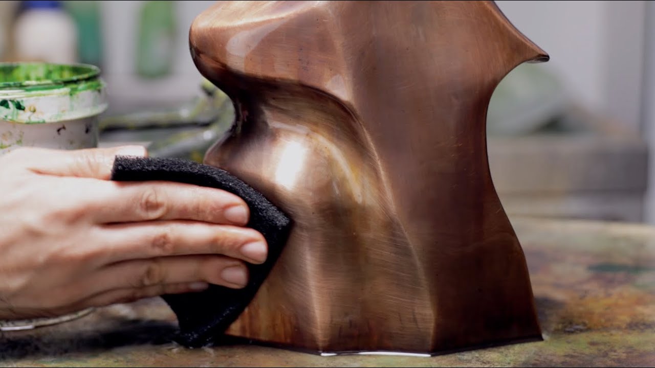 Moifaa patination in the atelier | Cox London