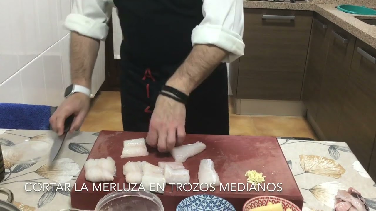 MERLUZA EN SALSA VERDE FÁCIL Y RAPIDA