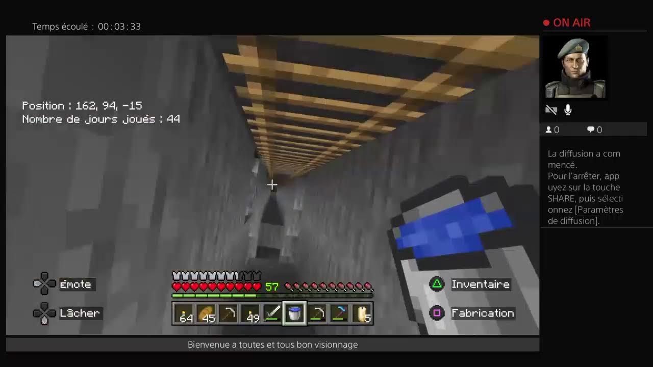 Minecraft:survie solo!!!!!